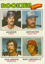 1977 Topps Baseball Cards      478     Jim Gideon/Leon Hooten/Dave Johnson/Dave Lemongello RC